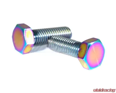ZSPEC Design Titanium Grade-5 M10-1.25x25mm Metric Hex-Bolt Fastener - 00843612112279