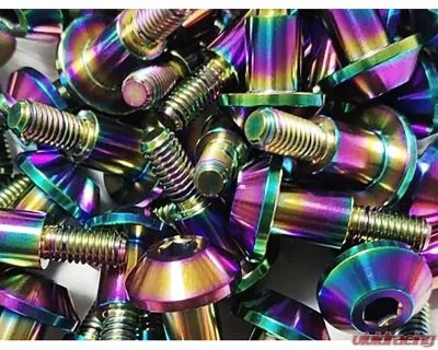 ZSPEC Design Burned Titanium Valve Cover Bolts Nissan 350Z VQ35DE | Infiniti G35 VQ35HR - 00843612131928