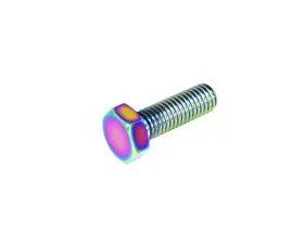 ZSPEC Design Burned Titanium Grade-5 M8-1.25x25mm Hex-Bolt/Fastener