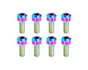 ZSPEC Design Burned Titanium Engine Cover Fastener Kit Toyota Supra MK4 1993-2002