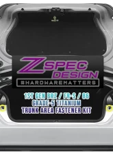 ZSPEC Design Purple Trunk Dress Up Bolts Kit Scion FRS | Subaru BRZ | Toyota 86 2013-2021                                     - 00843612112514 - Image 3