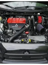 ZSPEC Design Stainless & Billet Hood Hinges & Latch Fastener Kit w/ Gloss Black Washers Mitsubishi Lancer Evo 10 2007-2013                                     - 00843612112590 - Image 3