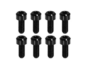 ZSPEC Design Black Titanium Engine Cover Fastener Kit Toyota Supra MK4 1993-2002