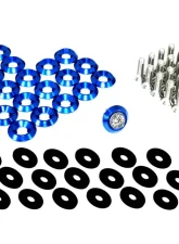 ZSPEC Design Bright White Stainless & Billet Fenders/Top-Of-Bumper/Headlights Fasteners Mitsubishi Lancer Evo X 2007-2013                                     - 00843612112767 - Image 2