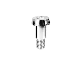 ZSPEC Design Silver Grade-5 Titanium 8.6mm Shoulder/Shank Length M6-1.0x16mm Shoulder Bolt