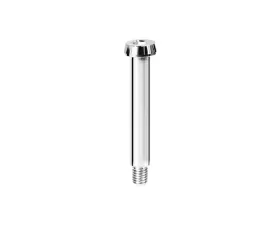 ZSPEC Design Silver Grade-5 Titanium 47.5mm Shoulder/Shank Length M6-1.0x55mm Shoulder Bolt