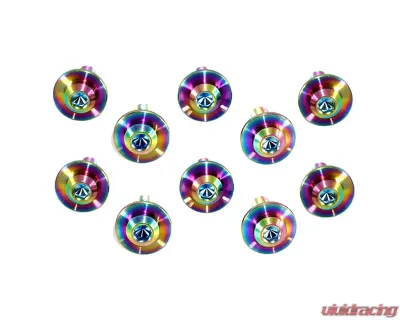 ZSPEC Design Silver Grade-5 Titanium Fenders & License Plate Fasteners Toyota Supra MK5 A90 2020+ - 00843612114464