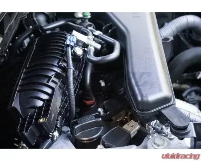 ZSPEC Design Gulf Blue Stainless & Billet Stage 3 Dress-Up Bolts Fastener Kit Nissan Rogue 2015-2018 - 00843612114891