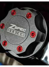 ZSPEC Design Billet Oil Filler Black Cap w/ Burned Titanium Accent Nissan | Infiniti | Datsun                                     - 00843612114983 - Image 2