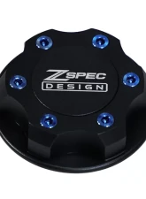 ZSPEC Design Billet Oil Filler Black Cap w/ Blue Titanium Accent Nissan | Infiniti | Datsun                                     - 00843612115003 - Image 11