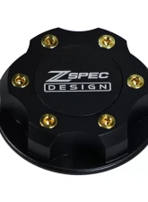 ZSPEC Design Billet Oil Filler Black Cap w/ Gold Titanium Accent Nissan | Infiniti | Datsun                                     - 00843612115034 - Image 11