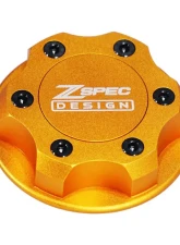 ZSPEC Design Billet Oil Filler Orange-Gold Cap w/ Black Titanium Accents Nissan | Infiniti | Datsun                                     - 00843612115362 - Image 7