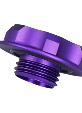 ZSPEC Design Billet Oil Filler Purple Cap w/ Burned Titanium Accents Nissan | Infiniti | Datsun                                     - 00843612115423 - Image 5