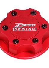 ZSPEC Design Billet Oil Filler Red Cap w/ Red Titanium Accents Nissan | Infiniti | Datsun                                     - 00843612115522 - Image 12