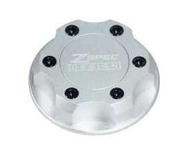 ZSPEC Design Billet Oil Filler Silver Cap w/ Black Titanium Accents Nissan | Infiniti | Datsun