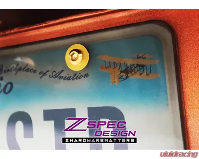 ZSPEC Design Gold Titanium Stage 3 Dress-Up Bolts Hardware Kit Nissan 300ZX Z32 1990-1996 - 00843612115683