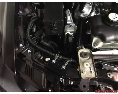 ZSPEC Design Gloss Black Stainless & Billet Stage 3 Dress-Up Bolts Fastener Kit Ford Mustang V6 S197 2005-2014 - 00843612116673