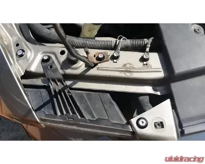 ZSPEC Design Gloss Black Stainless & Billet Stage 3 Dress-Up Bolts Fastener Kit Ford Mustang V6 S197 2005-2014 - 00843612116673