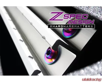 春夏新作モデル Fastener Titanium Purple Design Zspec Kit Nissan for ロッド