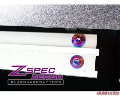 Zspec Design Purple Titanium Fastener Kit for Nissan