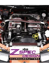 ZSPEC Design Blue Titanium Crank Angle Sensor CAS Bolts Nissan 300ZX Z32 | Skyline GT-R                                     - 00843612117793 - Image 3