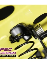 ZSPEC Design Red Titanium & Billet Stage 2 Dress-Up Bolts Hardware Kit w/ Red Washers Nissan Z RZ34 2023-2024                                     - 00843612118288 - Image 11