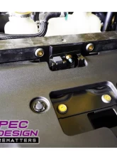 ZSPEC Design Red Titanium & Billet Stage 2 Dress-Up Bolts Hardware Kit w/ Red Washers Nissan Z RZ34 2023-2024                                     - 00843612118288 - Image 4