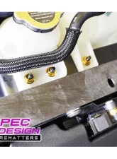 ZSPEC Design Red Titanium & Billet Stage 2 Dress-Up Bolts Hardware Kit w/ Red Washers Nissan Z RZ34 2023-2024                                     - 00843612118288 - Image 5