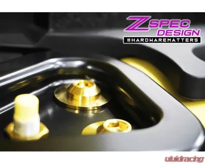 Zspec Design Stage 2 Dress-Up Bolts Kit w/ Blue Washers for