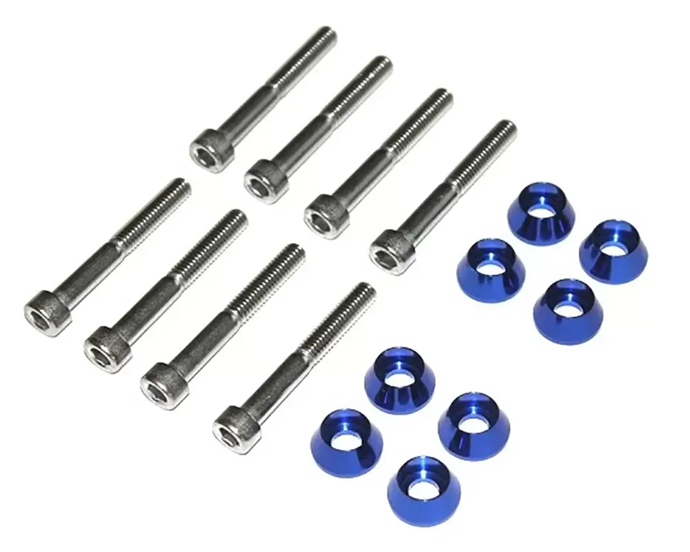 ZSPEC Design Green Stainless & Billet Valve Cover Fasteners Nissan | Datsun L-Series Engine - 00843612118677