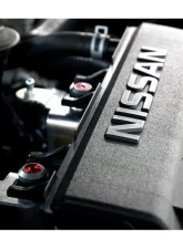 ZSPEC Design Silver Titanium Stage 2 Engine Bay Fastener Kit w/ Red Washers Nissan Frontier D41 2022+                                     - 00843612118813 - Image 14