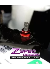 ZSPEC Design Gold Titanium & Billet Stage 2 Dress-Up Bolts Fastener Kit w/ Silver Washers Nissan Frontier D40 2005-2021                                     - 00843612119582 - Image 7