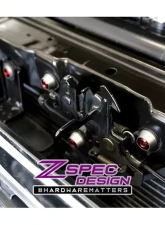 ZSPEC Design Gold Titanium & Billet Stage 2 Dress-Up Bolts Fastener Kit w/ Silver Washers Nissan Frontier D40 2005-2021                                     - 00843612119582 - Image 9