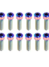 ZSPEC Design Blue Titanium Fuel Injector Fastener Kit Nissan 300ZX Z32 1990-1996                                     - 00843612120175 - Image 2