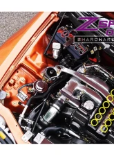 ZSPEC Design Blue Titanium Fuel Injector Fastener Kit Nissan 300ZX Z32 1990-1996                                     - 00843612120175 - Image 3