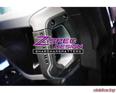 ZSPEC Design Black Titanium & Billet Interior Dress-Up Bolts Fastener Kit w/ Blue Washers Ford Bronco 2.7L 2021+ - 00843612120359