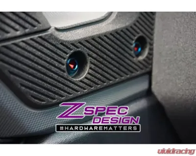 Zspec Design Burned Titanium Interior Dress-Up Bolts Kit for