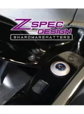 ZSPEC Design Black Titanium & Billet Interior Dress-Up Bolts Fastener Kit w/ Blue Washers Ford Bronco 2.7L 2021+                                     - 00843612120359 - Image 10