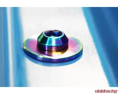 ZSPEC Design Red Titanium Dress-Up Bolts Fastener Kit Toyota Supra MK4 1993-2002 - 00843612121226