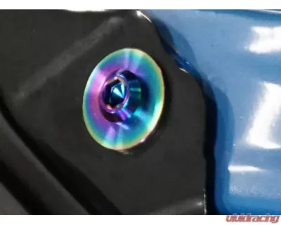 ZSPEC Design Red Titanium Dress-Up Bolts Fastener Kit Toyota Supra MK4 1993-2002 - 00843612121226