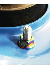 ZSPEC Design Red Titanium Dress-Up Bolts Fastener Kit Toyota Supra MK4 1993-2002                                     - 00843612121226 - Image 5