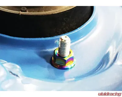 ZSPEC Design Red Titanium Dress-Up Bolts Fastener Kit Toyota Supra MK4 1993-2002 - 00843612121226