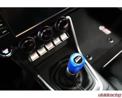 ZSPEC Design Black Derlin & Stainless M10-1.5 4-Speed Shift Pattern Coin Scene Shift Knob - 00843612122209