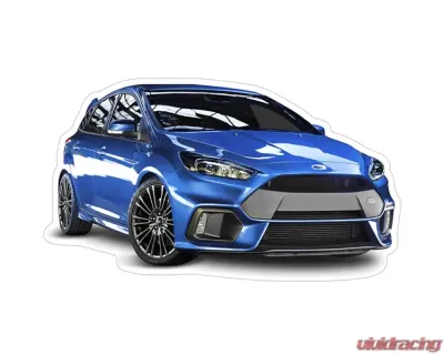 ZSPEC Design Ford Focus ST Blue Sports Coupe Hatch-Back Vinyl Decal/Sticker 00843612122872 - 00843612122872