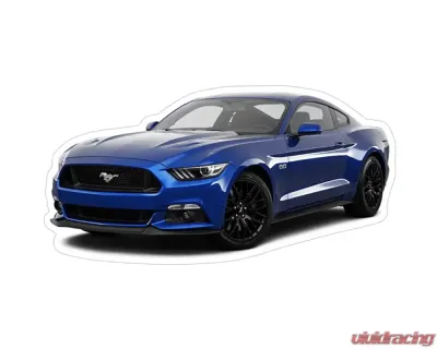 ZSPEC Design Ford Mustang S197 Blue Sports Car Vinyl Decal/Sticker - 00843612122919