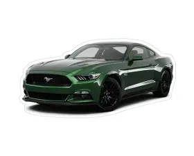 ZSPEC Design Ford Mustang S197 Green Sports Car Vinyl Decal/Sticker 00843612123145