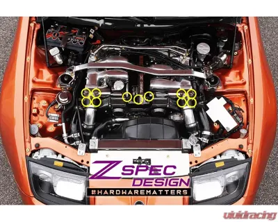 ふーじー Zspec Design Throttle Body Fastener Kit w/ Purple Washers