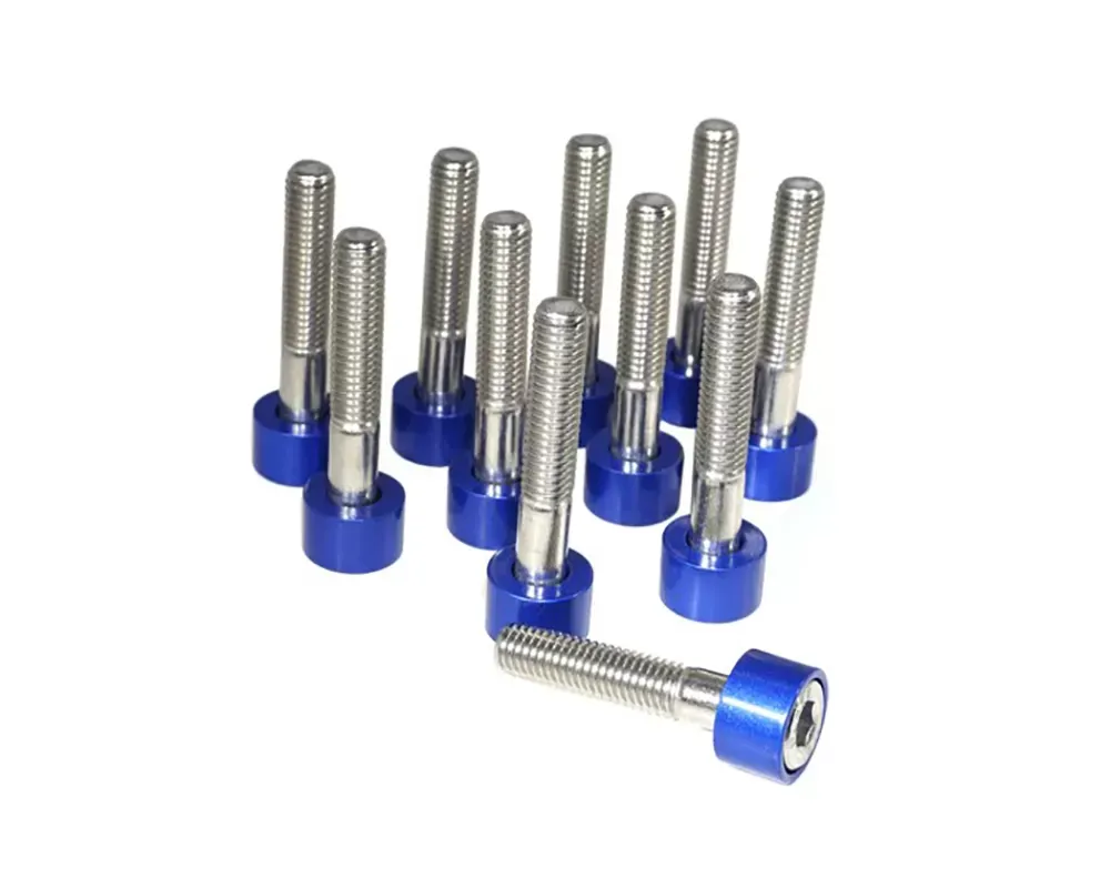 ZSPEC Design Stainless & Billet Throttle Bodies Fastener Kit w/ Bright Silver Washers Nissan 300ZX Z32 1990-1996 - 00843612123510