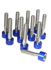 ZSPEC Design Stainless & Billet Throttle Bodies Fastener Kit w/ Purple Washers Nissan 300ZX Z32 1990-1996                                     - 00843612185549 - Image 3