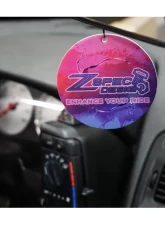 ZSPEC Design 3" Round ZSPEC-Logo Citrus-Scented Air Freshener                                     - 00843612124005 - Image 3